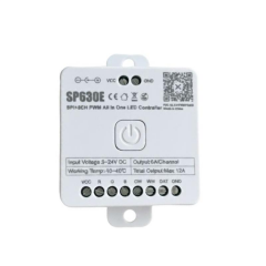SP630E Duvar Tipi RGB Pixel Şerit Kontrol 12-24 Volt