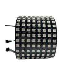 WS2812B Matrix Dijital Esnek Ekran 8x32 RGB Led Ayrı Ayrı Adresli Matrix Ekran 5V