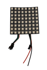 WS2812B Matrix Dijital Esnek Ekran 8x8 RGB Led Ayrı Ayrı Adresli Matrix Ekran 5V