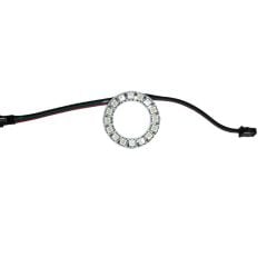 WS2812B Matrix Dijital Esnek Ekran 16 Led Halka RGB Led Ayrı Ayrı Adresli Matrix Ekran 5V Dış Çap 48mm İç Çap 30mm