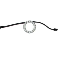 WS2812B Matrix Dijital Yuvarlak Pixel Led 16 Led Halka RGB Led Ayrı Ayrı Adresli Matrix Ekran 5V Dış Çap 48mm İç Çap 30mm