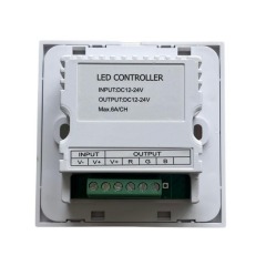 RGB Anahtarlı Duvar Tipi Display Göstergeli Panel Tipi Gömme Led Kontrol 5-24V