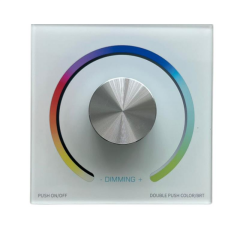 RGBW Anahtarlı Duvar Tipi Display Göstergeli Panel Tipi Gömme Led Kontrol 5-24V