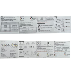 RGBW Anahtarlı Duvar Tipi Display Göstergeli Panel Tipi Gömme Led Kontrol 5-24V