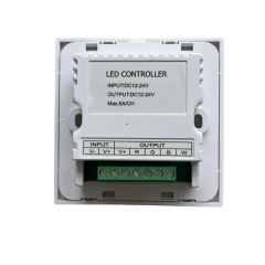 RGBW Anahtarlı Duvar Tipi Display Göstergeli Panel Tipi Gömme Led Kontrol 5-24V