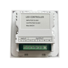 CCT-TUNABLE Anahtarlı Duvar Tipi Display Göstergeli Panel Tipi Gömme Led Kontrol 5-24V