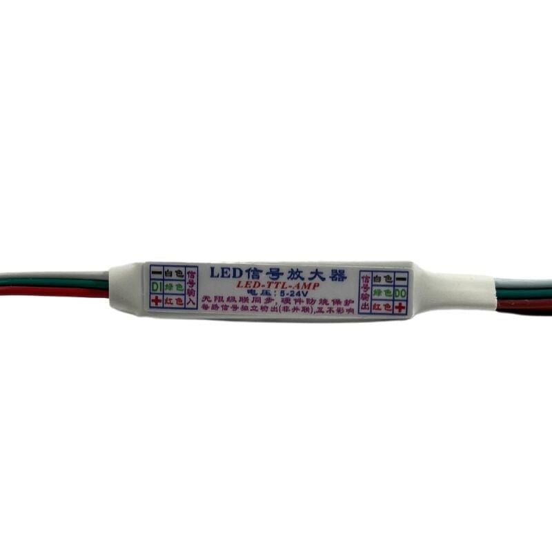 Pixel 4'lü Çoklayıcı Amplifier WS2811-WS2812B 4'lü Çoklayıcı 5-24V