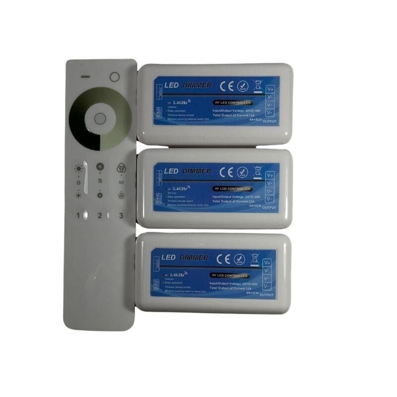 3 Kanal Touch - Dokunmatik RF Led Dimmer 12-24 Volt