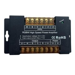 RGBW Led Amplifier- Repeater Güçlendirici 12-24V 4x10A 40A