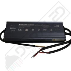 12 Volt 41,7 Amper IP67 Su Geçirmez Dış Cephe Led Adaptör 500 Watt