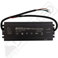 24 Volt 4,2 Amper IP67 Su Geçirmez Dış Cephe Led Adaptör 100 Watt