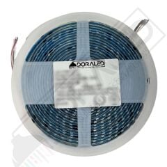 5V Şerit Led 2835 Sarı (Amber) 5 Volt 60 Ledli 8mm Şerit Led (IP20) (5 Metre)