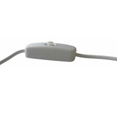 100 cm Swich li USB Erkek Kablo 2 Amper Ucu Açık Anahtarlı Beyaz USB Kablo