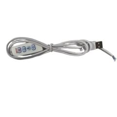 100 cm Dimmer li USB Erkek Kablo 2 Amper Ucu Açık Dim Edilebilir USB Kablo