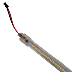 220 Volt 2835 Çubuk Led 30 CM Kasalı Dim Edilebilir Bar Led 220v Gün Işığı 3000-3200K-Şeffaf Cam