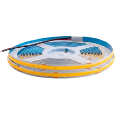 24V 8MM Esnek Cob Şerit Led 2700K Gün Işığı  320 Ledli IP20 5M