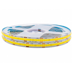 12V 8MM Esnek Cob Şerit Led 10000K Soğuk Beyaz 320 Ledli IP20 5M