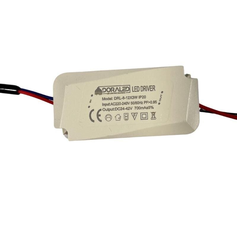 8-12X3W 700Ma 24-42V Power Led Driver IP20 Power Led Sürücü