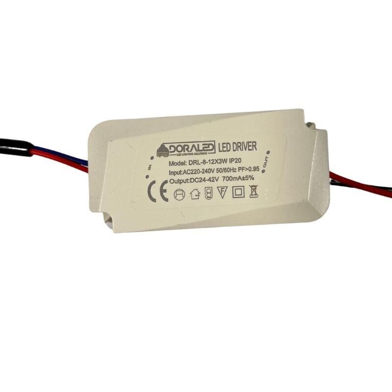 8-12X3W 700Ma 24-42V Power Led Driver IP20 Power Led Sürücü