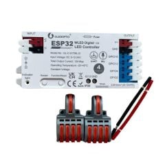 ESP32 PİXEL LED KONTROL WLED DİJİTAL LED KONTROL DEVRESİ 5-24V