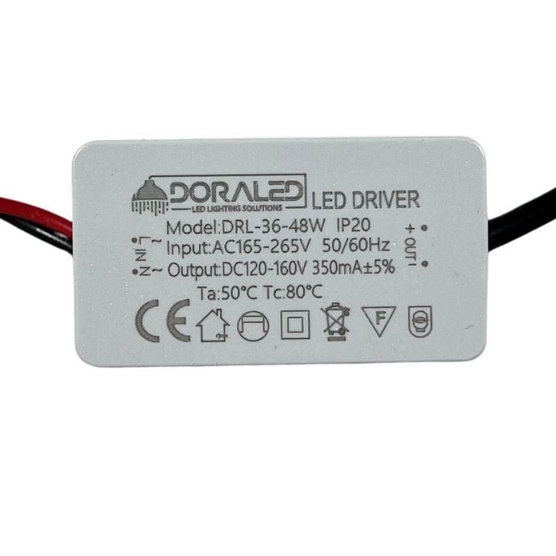 40-50W 350Ma 130-160V Power Led Driver IP20 Power Led Sürücü