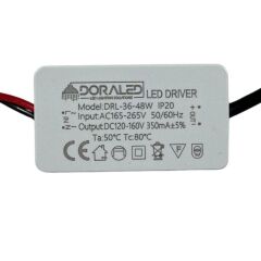 40-50W 350Ma 130-160V Power Led Driver IP20 Power Led Sürücü