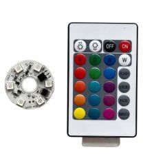 5V RGB IR KUMANDALI YUVARLAK KİT