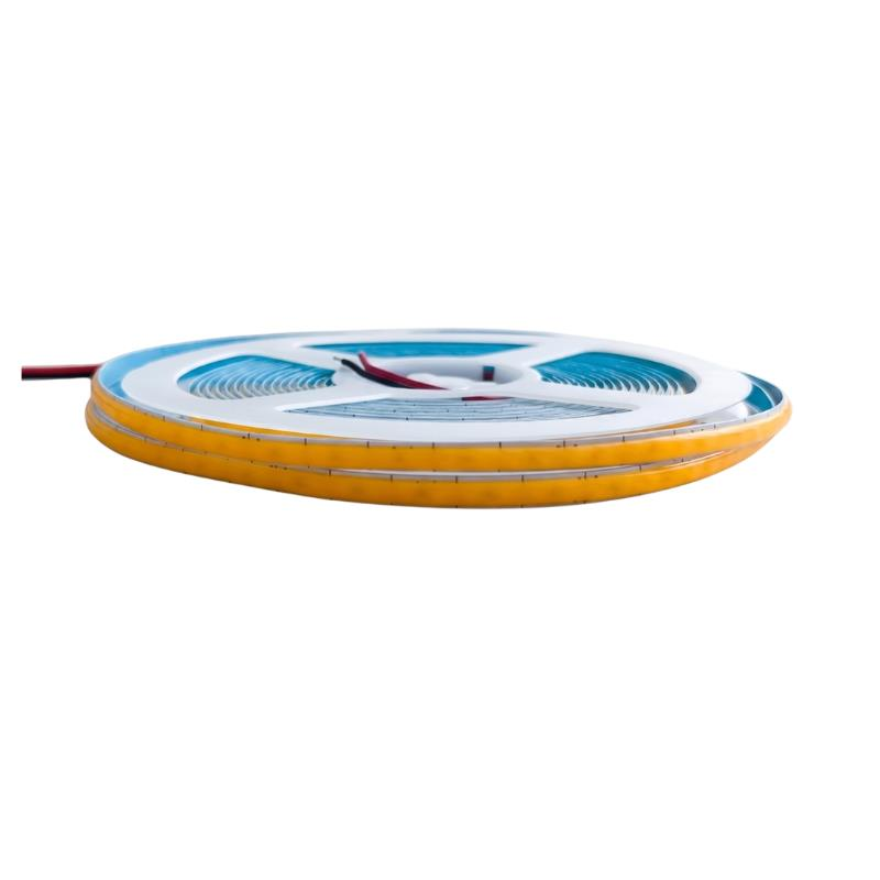 5V 5MM İnce Esnek Cob Şerit Led Günışığı 3000-3200K 400 Ledli IP20 5M