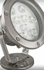 Paslanmaz Havuz Armatürleri (Epoksili)Natural Beyaz 4000-4500K 12W (Dış Çapı 14,5cm) Işık Güçü=120W-1680lm
