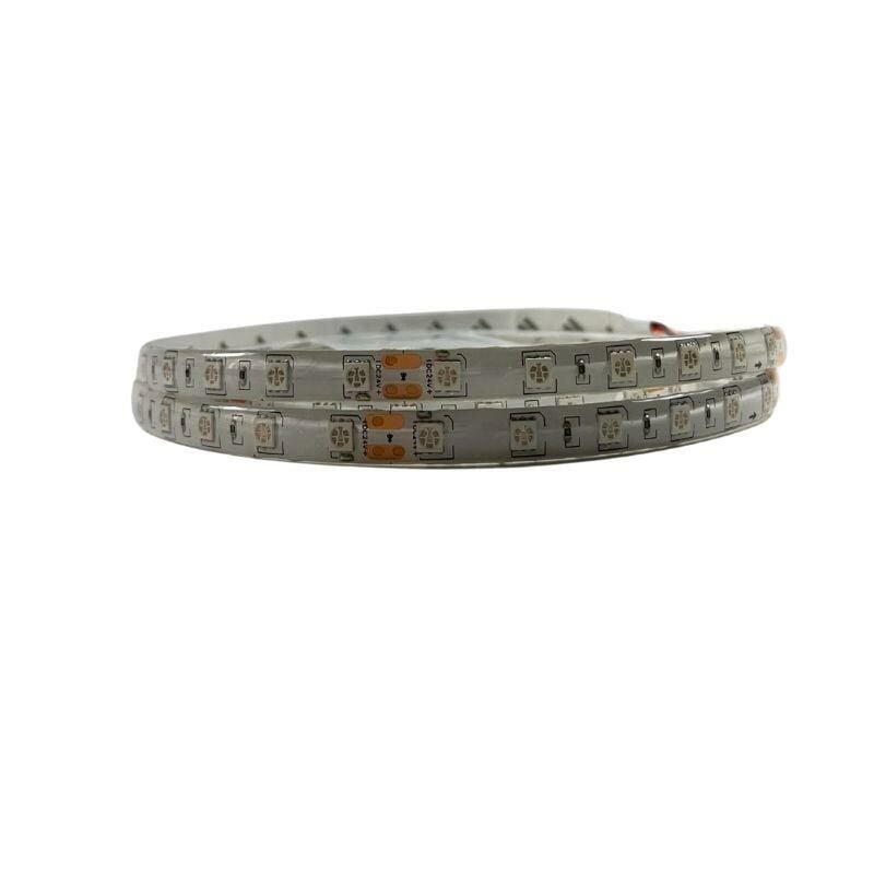 24V Şerit Led Amber (Sarı) 5050 IP65 24 Volt Şerit Led (5m)