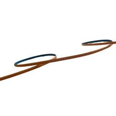 5V 5MM İnce Esnek Cob Şerit Led Amber (Sarı) 400 Ledli IP20 5M