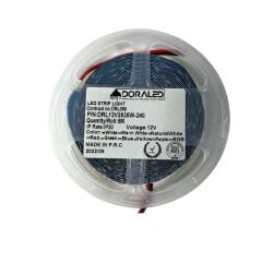 240 Ledli Sık Ledli 12V  Beyaz Şerit Led IP20 (5Metre)