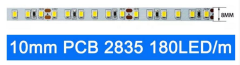 8mm 12V 120 Ledli 2835 Beyaz  Şerit Led (5METRE) İNCE PCB Lİ