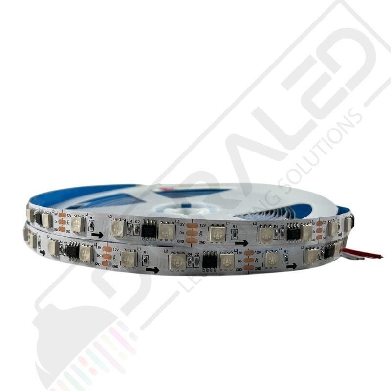 WS2811 ARGB Adreslenebilir Pixel Şerit Led IP20 5M 60Led Magic Led