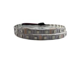 12V 3 Çipli 5050 RGB Şerit Led IP20 Metrede 60 Led (5 Metre)