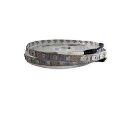 12V 3 Çipli 5050 RGB Şerit Led IP20 Metrede 60 Led (5 Metre)