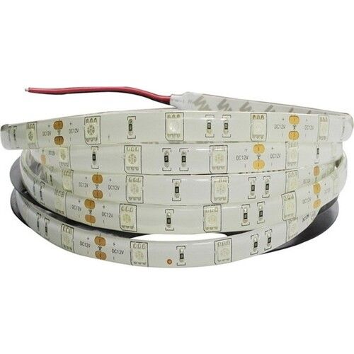 12V 3 Cipli 5050 Beyaz Şerit Led IP65 Metrede 10mm 60Led (5 Metre)