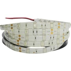 12V 3 Cipli 5050 Beyaz Şerit Led IP65 Metrede 10mm 60Led (5 Metre)