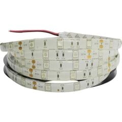 12V 3 Cipli 5050 Beyaz Şerit Led IP65 Metrede 10mm 60Led (5 Metre)
