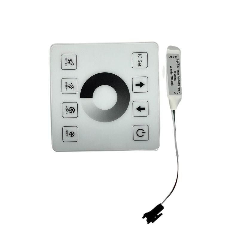 Duvar Tipi Tek Renk Pixel Şerit Kontrol 12-24 Volt