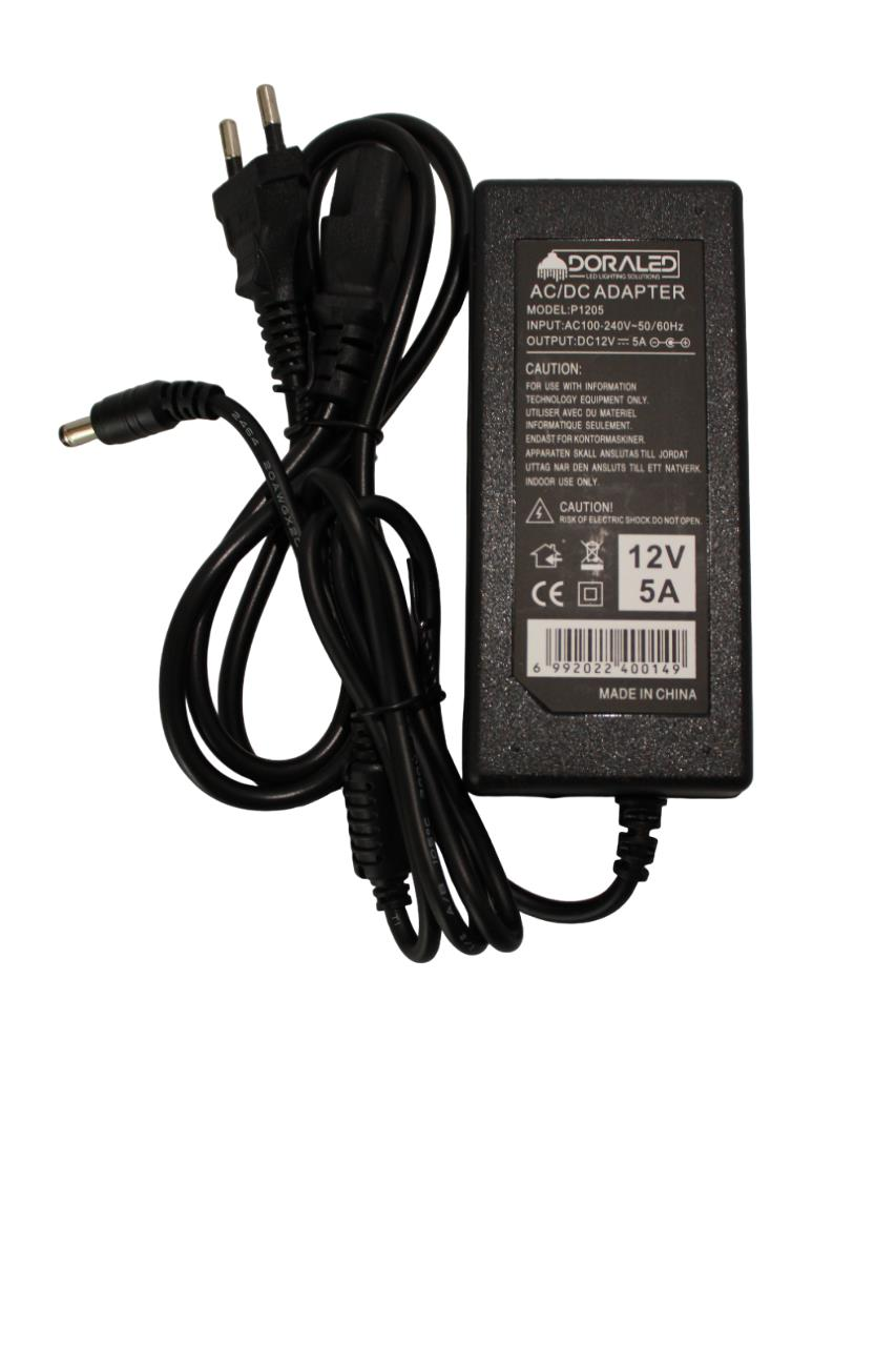 12 Volt 5 Amper MasaTipi Adaptör 12V 5A ADAPTÖR