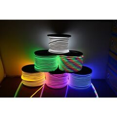 Yeşil Neon Led 220 V Tak Çalıştır 5m 220 volt 8x16mm 1S