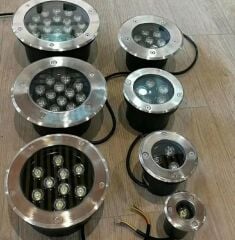 Sıva Altı  Paslanmaz Led Projektör (Epoksili) Günışığı 3000-3200K 6W (Dış Çapı 15cm - Delik Çapı 9cm - Derinlik 9.5cm)