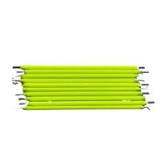 3V 68MM LED YEŞİL FİLAMENT RETRO TUNGSTEN LED 10 ADET
