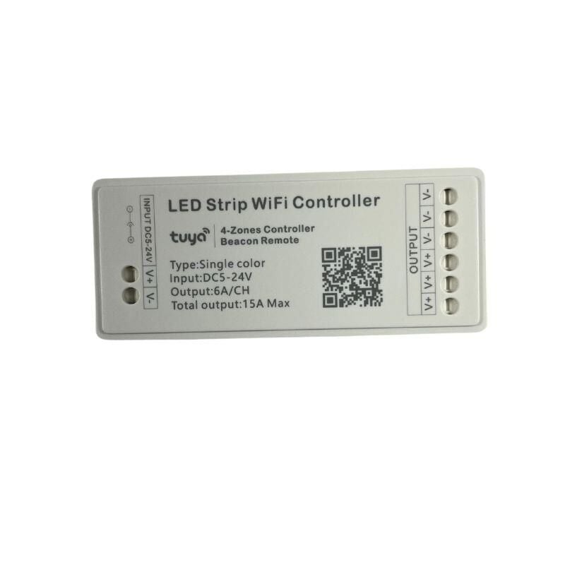 Tuya Destekli Wifi Kontrollü Dimmer Şerit Led Kontrol Devresi 5-24V