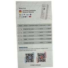 Tuya Destekli Wifi Kontrollü Dimmer Şerit Led Kontrol Devresi 5-24V