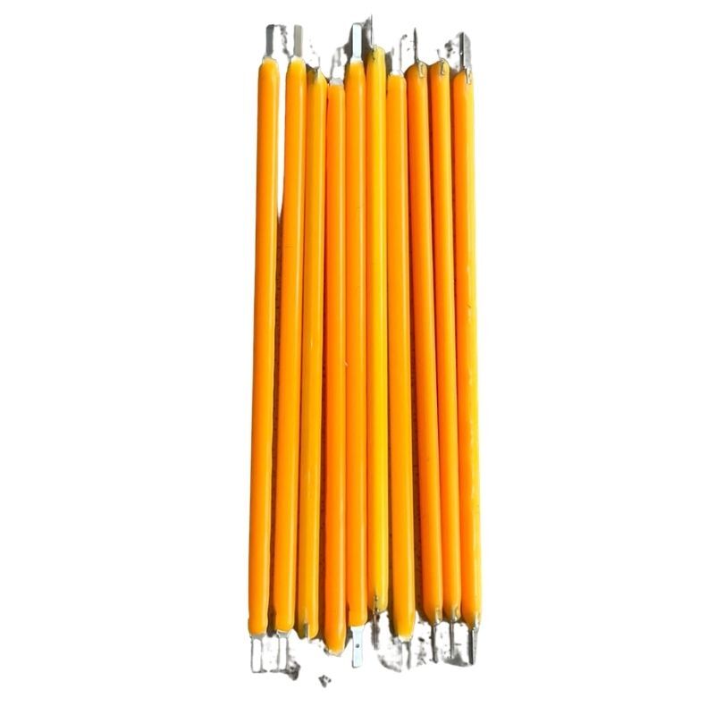 3V 68MM LED AMBER(SARI) FİLAMENT RETRO TUNGSTEN LED 10 ADET