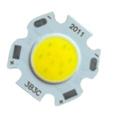 12V 5W Cob Led Beyaz 6000Kelvin 20mm 12 Volt  5 Watt Cob Led (3 Adet)
