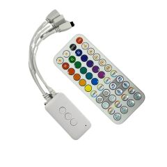Tuya Destekli Wifi Kontrollü RGB Şerit Led Kontrol Cihazı 5-24V