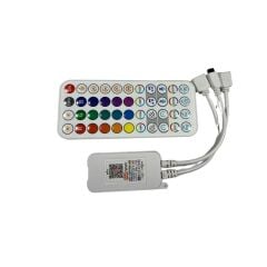 Tuya Destekli Wifi Kontrollü RGB Şerit Led Kontrol Cihazı 5-24V